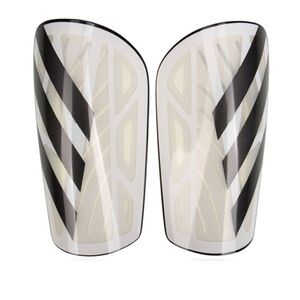 Adidas Tiro League Shin Guard (White/Black/Silver)